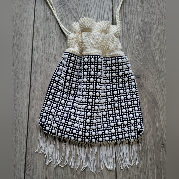 Bubble Beaded vintage flapper bag - Picture 7 of 15